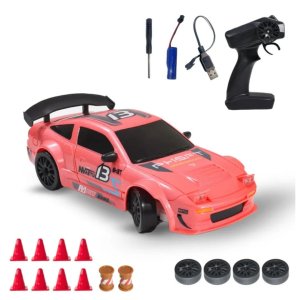 L.O.T Drift Flare Remote Control Car Frost Long Handle Pink