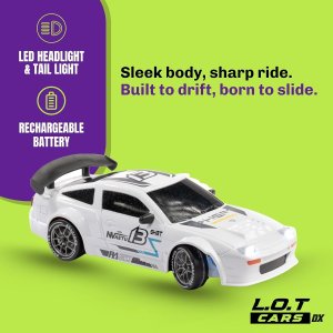 L.O.T Drift Flare Remote Control Car Frost Long Range White