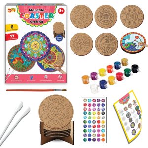 Little Berry Mandala Coaster Craft Painting Kit