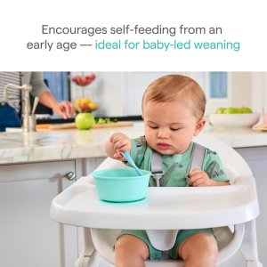 Munchkin Gentle Dip Baby Spoons Blue/Green