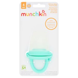 Munchkin Silicone Baby Food Feeder Green