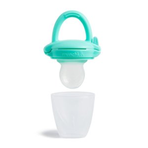Munchkin Silicone Baby Food Feeder Green