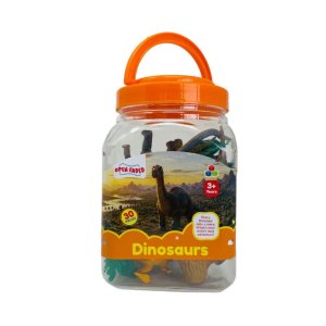 Open Ended Dinosaurs Playset 30 Pcs
