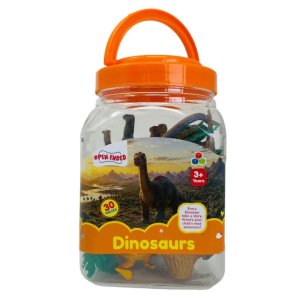 Open Ended Dinosaurs Playset 30 Pcs