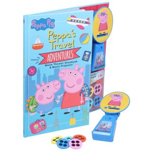 Hasbro Peppa Pig Peppa's Travel Adventures Storybook & Movie Projector