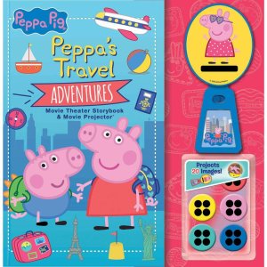 Hasbro Peppa Pig Peppa's Travel Adventures Storybook & Movie Projector