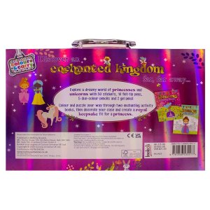 Bookoli Colour & Carry Princess Activity Case