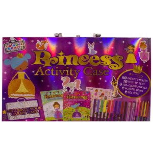 Bookoli Colour & Carry Princess Activity Case