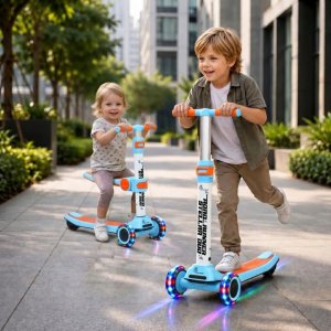 R for Rabbit Road Runner Stellar Duo 2in1 Kick Scooter with Removable Seat SRRRSDBO17