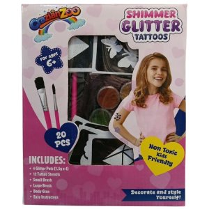 Crazian Zoo Simmer Glitter Tattoos