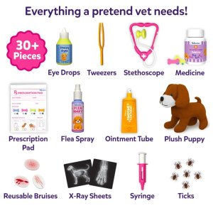 Skillmatics Vet Set Play Set 30+ Piece