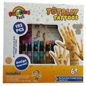 Fun City Toys Totally Tattoos Kit