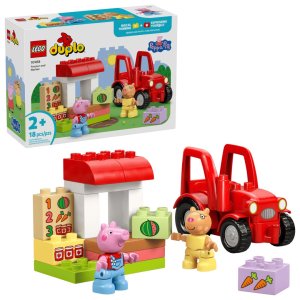 Lego Tractor and Market 10468 (18 Pieces)