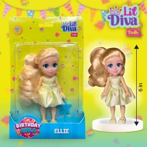 WinMagic Lil Diva Doll Birthday Girl Ellie