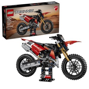 Lego Ducati Desmo450 MX Factory Motorcycle 42238 (457 Pieces)