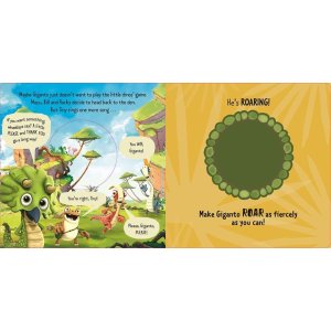 Templar Gigantosaurus Roar, Giganto, Roar! Puppet Book