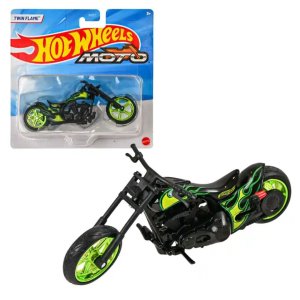 Hot Wheels Moto Twin Flame Motorcycle JFB61