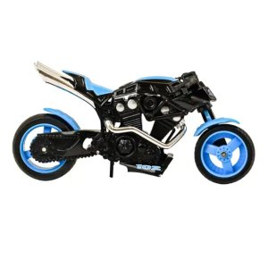 Hot Wheels Moto X-Blade Toy Motorcycle Blue JFB60