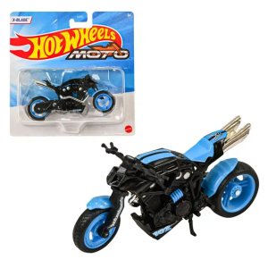 Hot Wheels Moto X-Blade Toy Motorcycle Blue JFB60