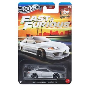 Hot Wheels Silver Series Fast & Furious 1993 Honda Civic Coupe EX EJ1 JKX20
