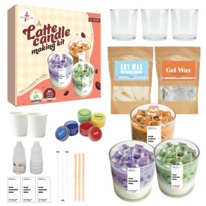 Kalakaram Latte Candle Making Kit