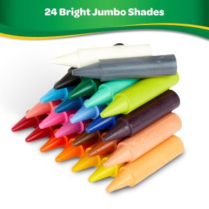 Crayola Luxor Easy Grip Jumbo Wax Crayons