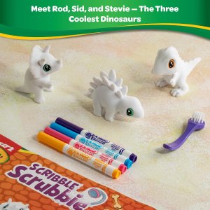 Crayola Luxor Scribble Scrubbie Pets Dinosaurs Playset
