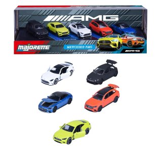 Majorette Mercedes AMG Car Set (5 Cars)