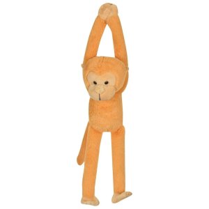 Mirada 52cm Hanging Monkey Soft Toy Brown