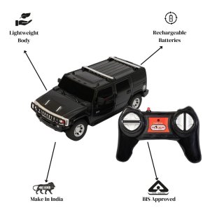 Road Burner Remote Control Hummer H2 SUV (Black)