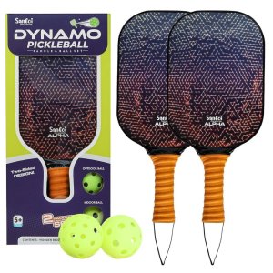 Santoi Dynamo Pickleball Paddle & Ball Set Orange