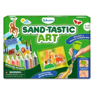 Skillmatics Amazing Animals Sand Art Kit