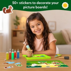 Skillmatics Amazing Animals Sand Art Kit