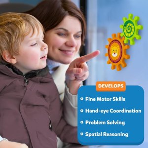 Skillmatics Spinny Gears Animal Fun Toy