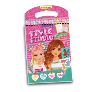 Dreamland Style Studio Fashion Sketch Activity Book 1
