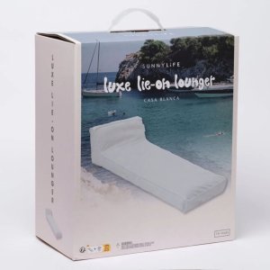 Sunny Life Luxe Lie-On Lounger Casa Blanca S3LDLICR