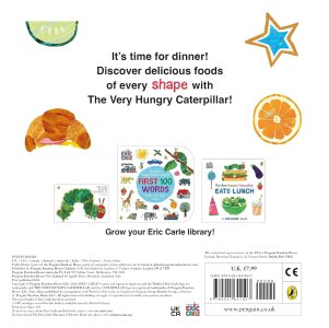 Eric Carle The Very Hungry Caterpillar Eats Dinner A Shapes Book