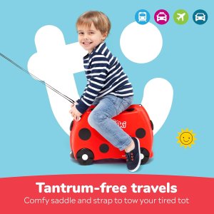 Trunki Ride On Suitcase Harley Ladybird