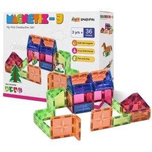 Zephyr Magnetix-3 Child's First Construction Set