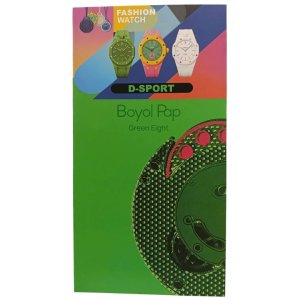 Boyol Pop D-Sport Fashion Watch Green Eight