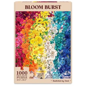 Gouda Bloom Burst Jigsaw Puzzle 1000 Pieces