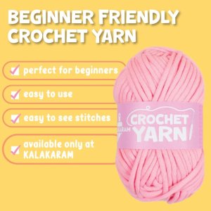 Kalakaram Let's Crochet Cuddly Critters Penguin Kit