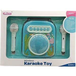 Baoli Wireless Karaoke Toy With Two Mic