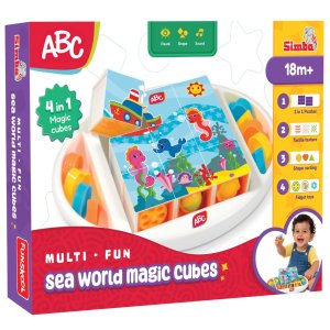 Funskool ABC Multi-Fun 4in1 Sea World Magic Cubes