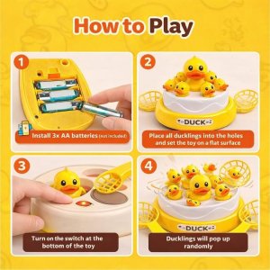 TF Duck Rotation Bounce Catch Game